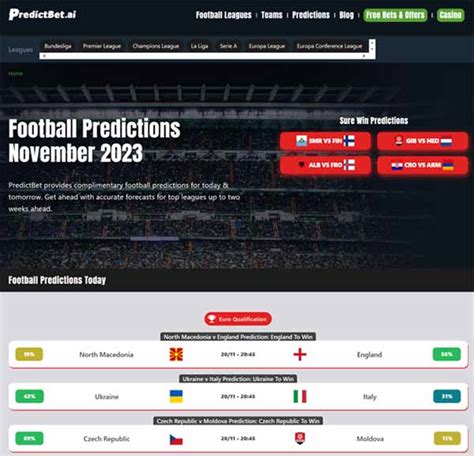 8 Best AI Football Predictions