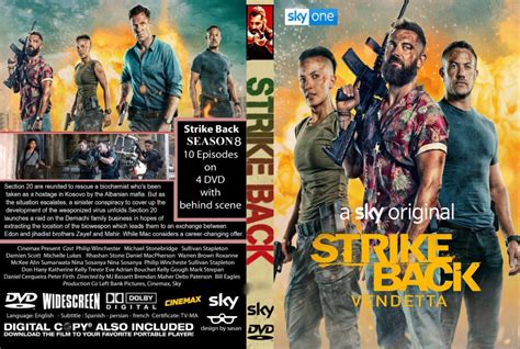 STRIKE BACK SEASON 8 R0 CUSTOM DVD COVER - DVDcover.Com