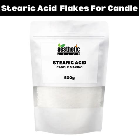 Stearic Acid For Candle Making 500g Stearic Acid For Candles