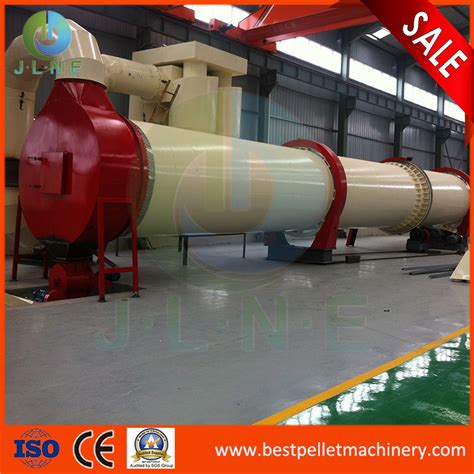 Automatic Rotary Wood Chips Rotary Dryer With Ce Certification China