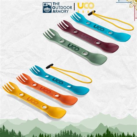 UCO Gear Mini Spork With Tether Pack Of 3 Lazada PH