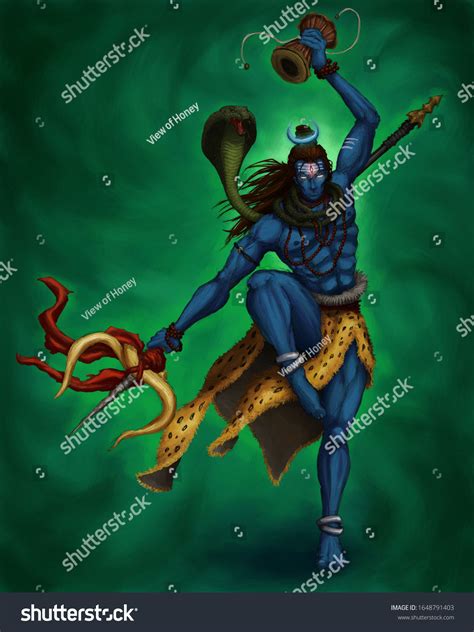 Animated Angry Lord Shiva Wallpapers