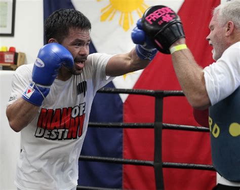 Manny Pacquiao Workout Photo Gallery Boxing News Boxing Ufc And Mma