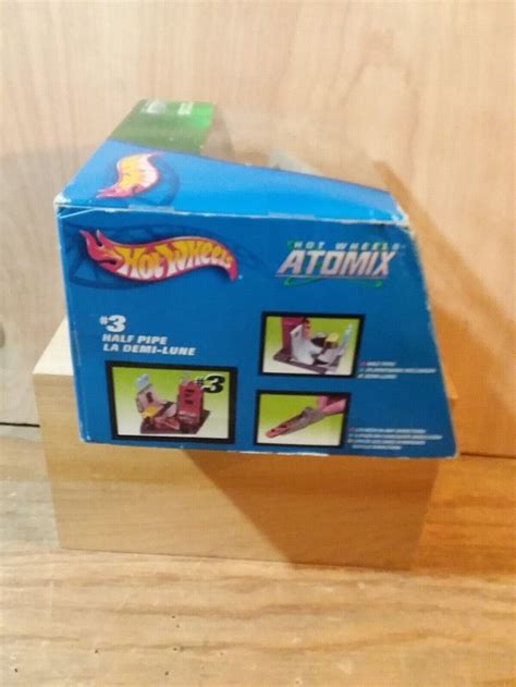 Rare Hot Wheel Atomix Set 3 Half Pipe 2003 New In Box Ebay