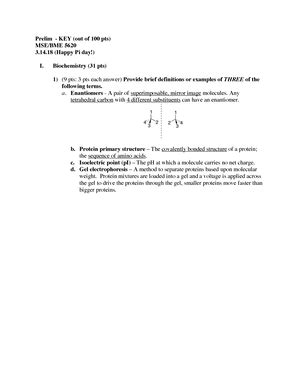 PSet 1 KEY Xxxx Problem Set 1 Amino Acids Acid Base