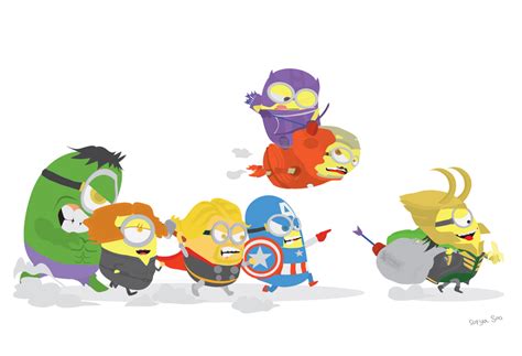 MINIONS+AVENGERS by SuryaSoo on DeviantArt