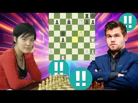 Sophisticated Chess Game Hou Yifan Vs Magnus Carlsen Youtube