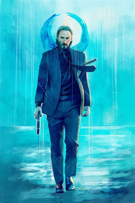 Artstation John Wick Fan Art Sarah Lal John Wick Movie Keanu