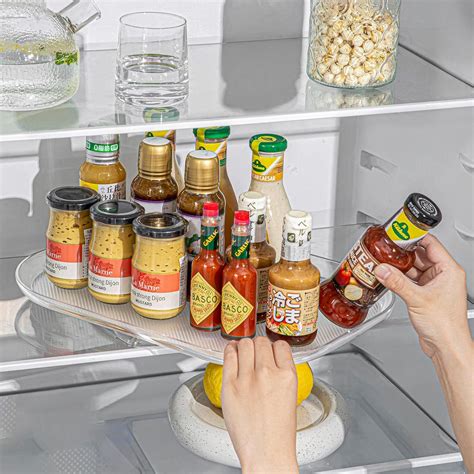 Amazon Lamu Lazy Susan Turntable Organizer For Refrigerator