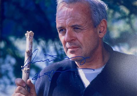 Autograph Signed Anthony Hopkins Photo