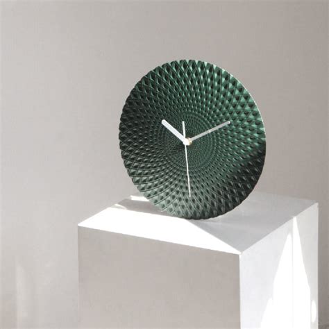 Horloge Murale Verte