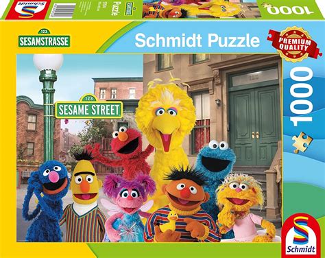 BerlinBuy. Schmidt Spiele Jigsaw Puzzle Sesame Street A reunion with ...