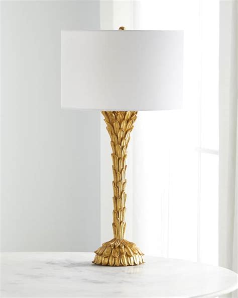 Neiman Marcus Stacked Acrylic Table Lamp Neiman Marcus