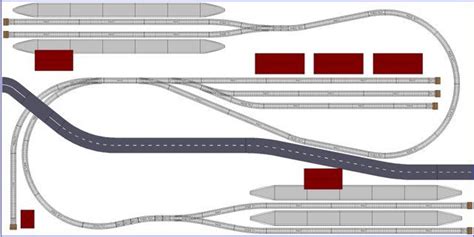 Hornby Setrack 8x4 Oo Scale Track Plan 2 Model Trains Train Layouts