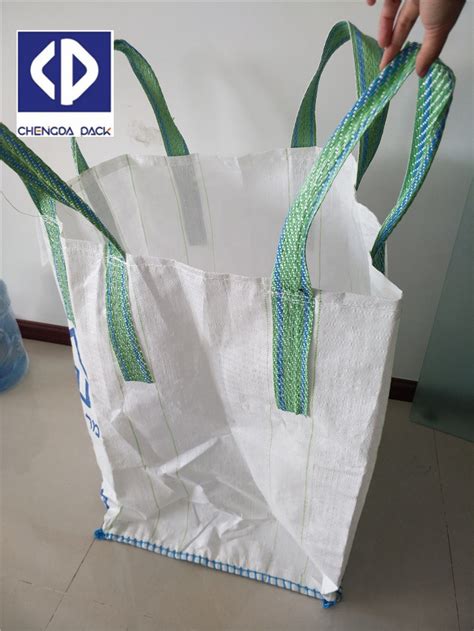 Custom 1 5 Ton FIBC Jumbo Bag With Two Side Mesh China Bag And FIBC Bag