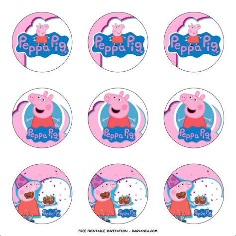 Peppa Pig Cake Topper Printable Free Free Printable Cut Out Peppa Pig