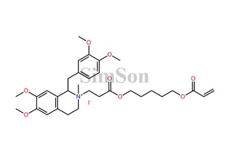 Atracurium EP Impurity C Iodide Mixture Of Diastereomers CAS No NA