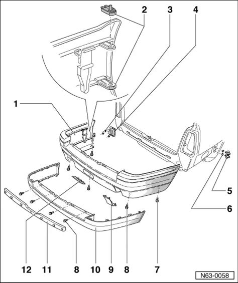 Volkswagen Workshop Manuals Golf Mk Body General Body Repairs