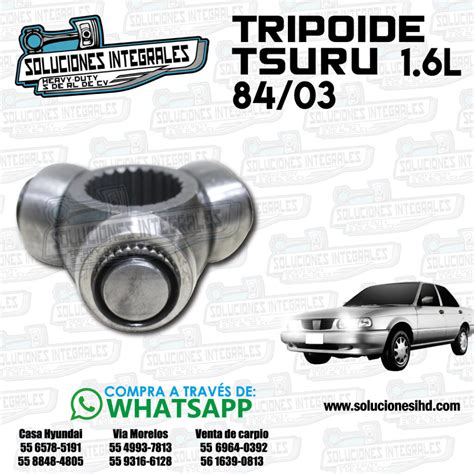 TRIPOIDE TSURU 1 6L 1984 2003 Soluciones IHD