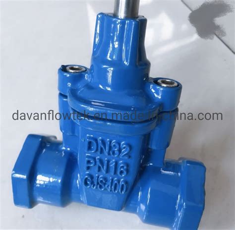 Oem Bs5163 Ductile Iron Ggg40 Sluice Flanged Handwheel Operated Resilient Seat China Factory