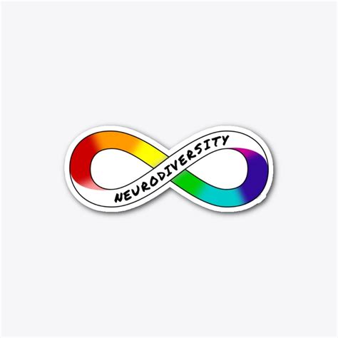 Neurodiversity Pride Rainbow Infinity Products