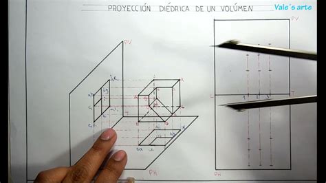 Proyecci N Di Drica De Un Volumen Seccionado Youtube