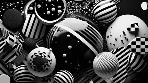 Premium AI Image | Black and White Stripes Background