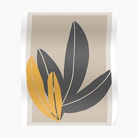 Henri Matisse Leaf Cutout Papiers Découpés New Poster by