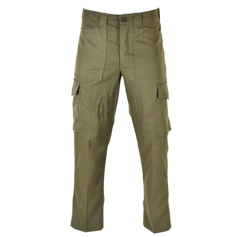 Genuine Austrian Army Pants M65 Od Military Combat Field Trousers