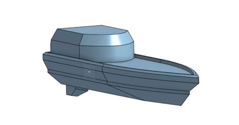 Simple Boat Model By Bobtherunner123 Download Free Stl Model