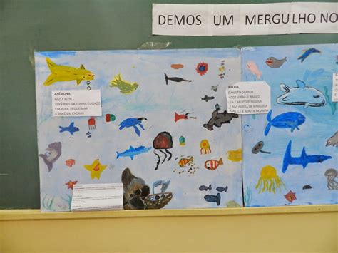 EMEF Octávio Pereira Lopes Projeto Animais Marinhos