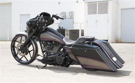 Covingtons Blackandpurple Custom Bagger