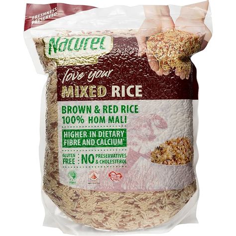 Naturel Organic Mixed Brown And Red Rice Kg Shopee Singapore