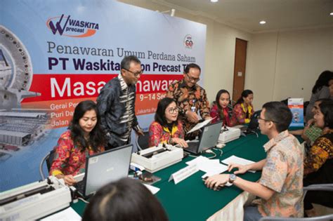 Penawaran Umum Perdana Saham WSBP PT Waskita Beton Precast Tbk