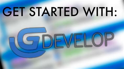 GDevelop 5 Starter Tutorial The Basics YouTube