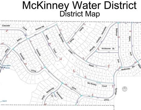 Service map - McKinney Water District