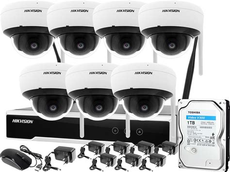 Hikvision Zm Monitoring Zestaw Bezprzewodowy Kamery Wifi Mpx