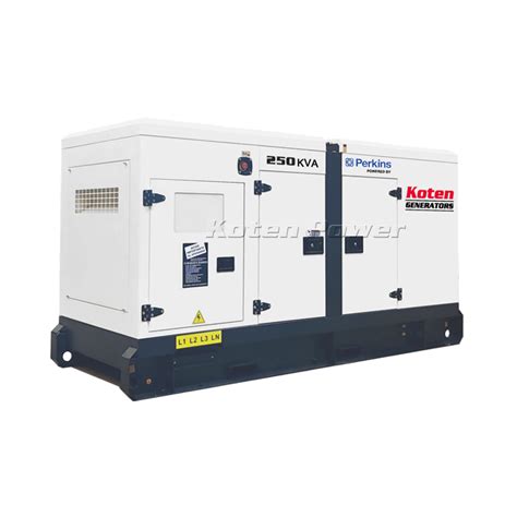 Supply Perkins Series Prime Power 200kw 250kva Generator Wholesale