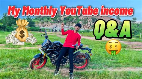 My Monthly Youtube Income 🤑 Qanda Vlog Youtube