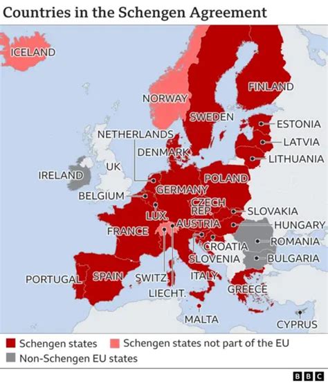 Schengen Countries Map 2024 - amalia janelle