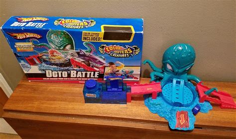 HOT WHEELS Octo Battle playset Color Shifters Creatures | #1913213037