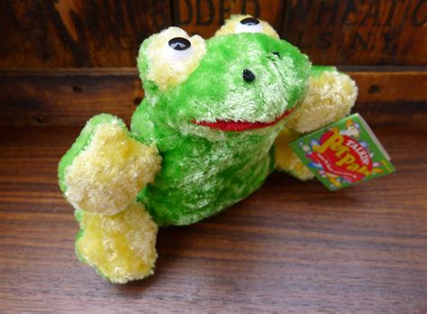 Vintage Plush Frog Ribbit Sound Talkin Pet Pals Etsy