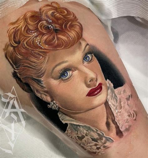 30 Elegant Lucille Ball Tattoos You Must Love Style Vp