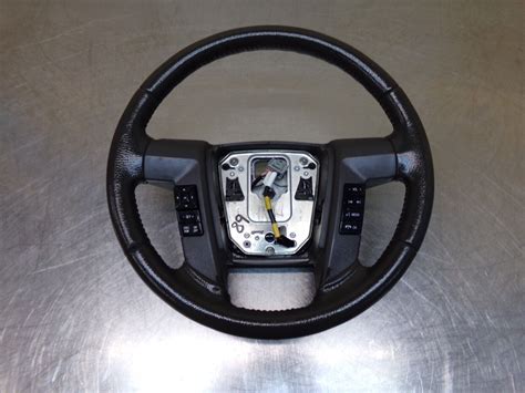 Ford F 150 Leather Steering Wheel F150 09 14 Brown Leather EBay