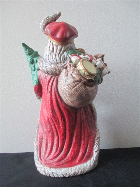 Vintage Ceramic Santa Claus Santa Claus Figurine Old World - Etsy