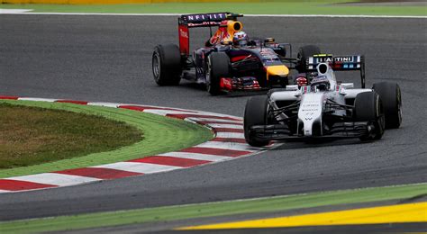 Williams Formula One driver Bottas of Finland and Red Bull Formula One ...