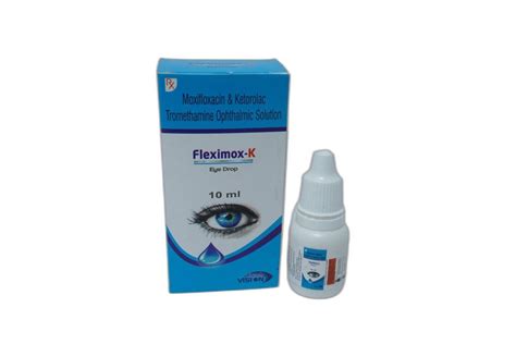 Fleximox Allopathic Moxifloxacin Ketorolac Tromethamine Eye Drops