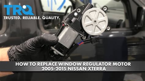 How To Replace Window Regulator Motor Nissan Xterra Youtube