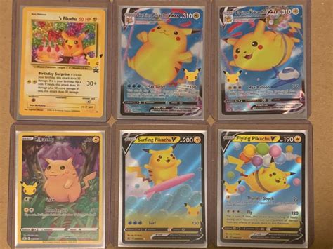 Mavin Pikachu Pokemon Celebrations Set