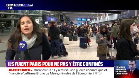 Les Images Des Parisiens Qui Fuient La Capitale Avant Midi Pour Ne Pas